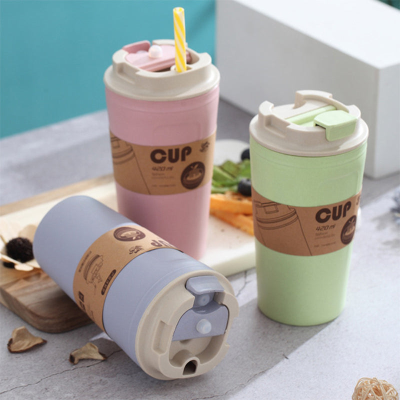 Reusable Bamboo Fiber Coffee Cups