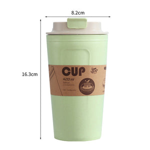 Reusable Bamboo Fiber Coffee Cups